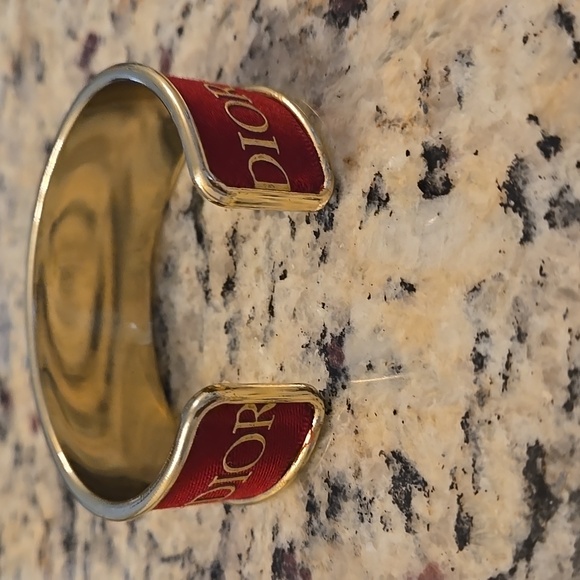 Upcycled DIOR Ribbon Cuff - Picture 3 of 3